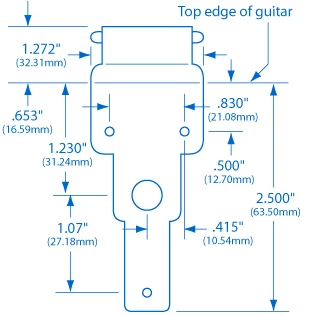 Kluson Archtop Guitar Tailpiece - StewMac Kluson Archtop Guitar Tailpiece - StewMac -US Tool Sales Shop 0230 n 1spec square cropped
