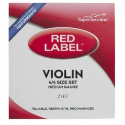 Red Label Super-Sensitive Violin Strings - StewMac