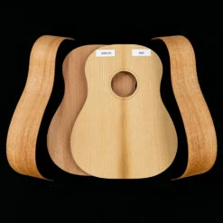 Jumbo-45 Acoustic Guitar Kit With Torrefied Red Spruce And Mahogany - 085 - StewMac