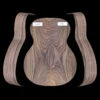 Wild Grain East Indian Rosewood Joined Back + Bent Side Set For OM Guitar - 001 - StewMac