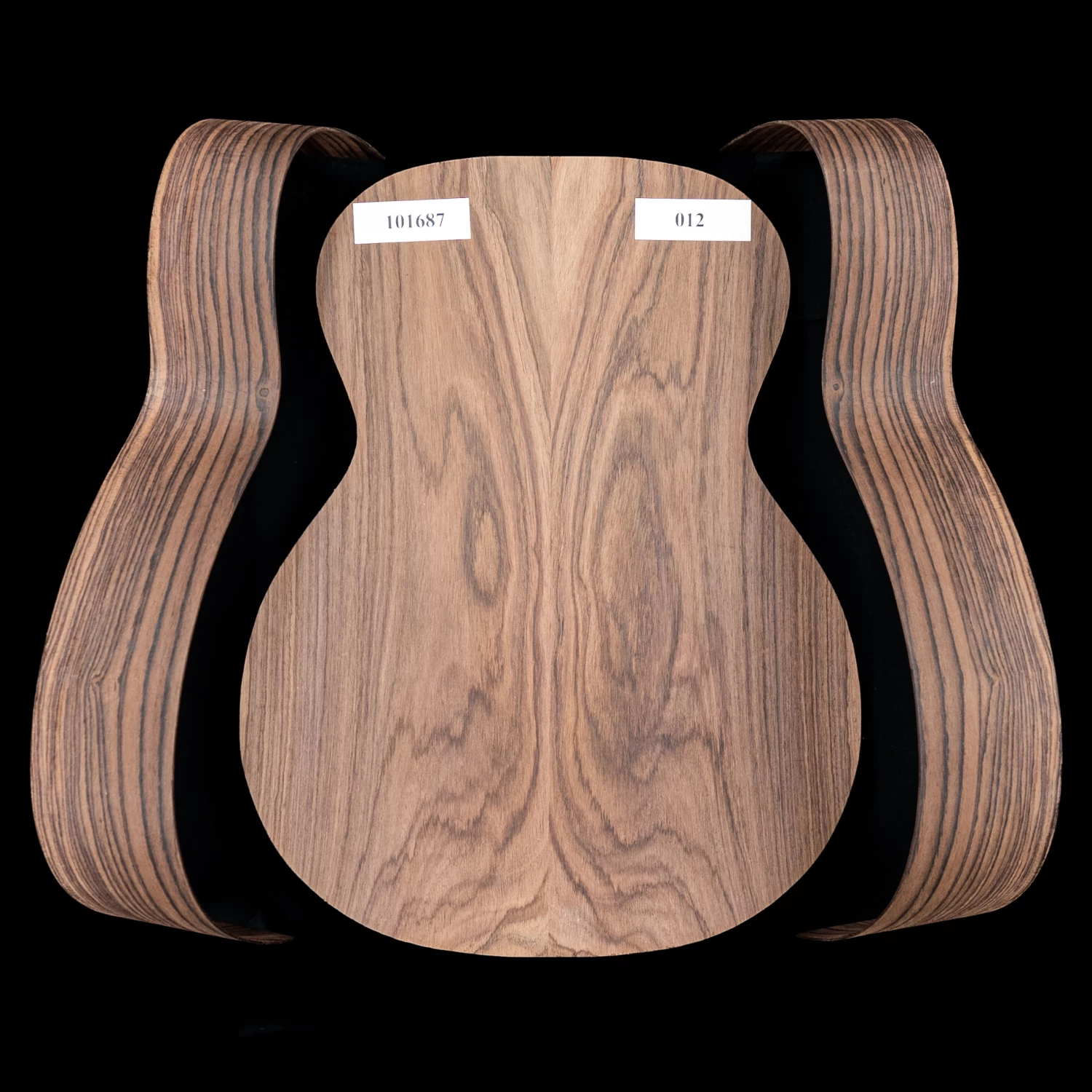 Wild Grain East Indian Rosewood Joined Back + Bent Side Set for OM Guitar - 012 - StewMac Wild Grain East Indian Rosewood Joined Back + Bent Side Set For OM Guitar - 012 - StewMac -US Tool Sales Shop 101687 3000 12