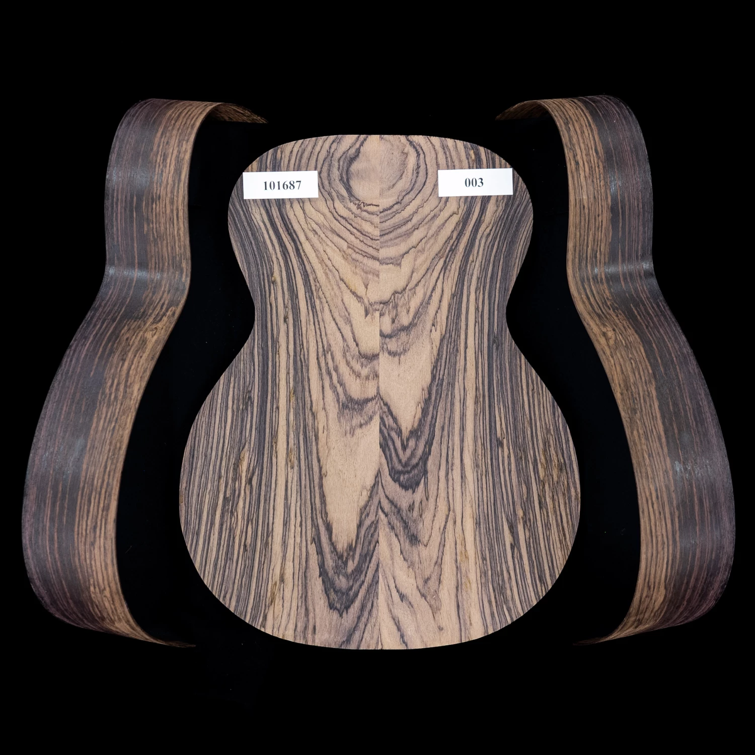 Wild Grain East Indian Rosewood Joined Back + Bent Side Set for OM Guitar - 003 - StewMac Wild Grain East Indian Rosewood Joined Back + Bent Side Set For OM Guitar - 003 - StewMac -US Tool Sales Shop 101687 3000 3