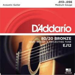 D'Addario 80/20 Bronze Wound Acoustic Guitar Strings - StewMac -US Tool Sales Shop 10503 3 1800