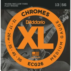 D'Addario Chromes Flat Wound Electric Guitar Strings - StewMac 3 D'Addario Chromes Flat Wound Electric Guitar Strings - StewMac -US Tool Sales Shop 10550 4 1800