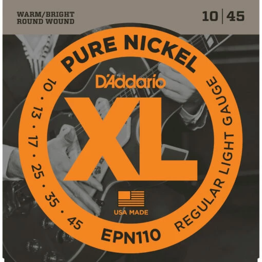 D'Addario XL Pure Nickel Electric Guitar Strings - StewMac -US Tool Sales Shop 10556 1 1800