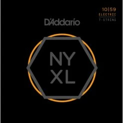 D'Addario NYXL Nickel Wound 7-string Electric Guitar Strings - StewMac