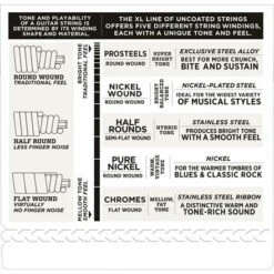 D'Addario Nickel Wound 6-String Bass Strings - StewMac -US Tool Sales Shop 10827 4 440