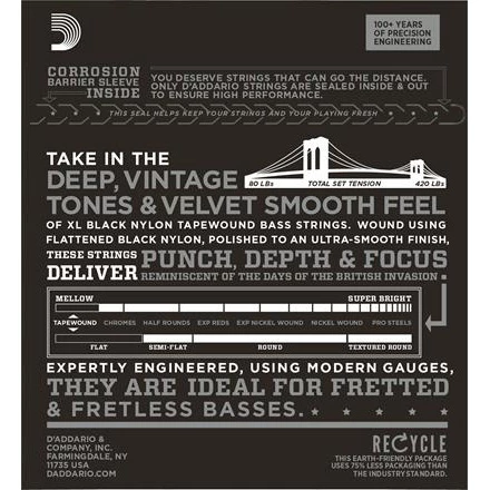 D'Addario Nylon Tapewound Bass Strings - StewMac D'Addario Nylon Tapewound Bass Strings - StewMac -US Tool Sales Shop 10828 2 440