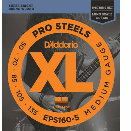 D'Addario Pro Steel 5-String Bass Strings - StewMac D'Addario Pro Steel 5-String Bass Strings - StewMac -US Tool Sales Shop 10830 1 440