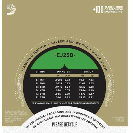 D'Addario Pro Arte Flamenco Acoustic Guitar Strings - StewMac D'Addario Pro Arte Flamenco Acoustic Guitar Strings - StewMac -US Tool Sales Shop 10865 3 440