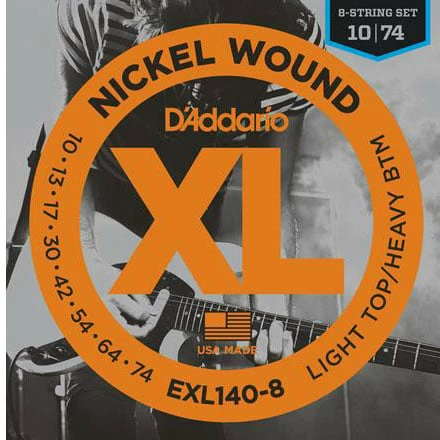 D'Addario XL Nickel Wound 8-String Electric Guitar Strings - StewMac D'Addario XL Nickel Wound 8-String Electric Guitar Strings - StewMac -US Tool Sales Shop 10875 1 440