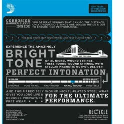 D'Addario XL Nickel Wounds Double Ball End Electric Guitar Strings - StewMac 1 D'Addario XL Nickel Wounds Double Ball End Electric Guitar Strings - StewMac -US Tool Sales Shop 10876 2 440