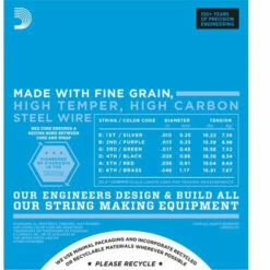 D'Addario XL Nickel Wounds Double Ball End Electric Guitar Strings - StewMac 2 D'Addario XL Nickel Wounds Double Ball End Electric Guitar Strings - StewMac -US Tool Sales Shop 10876 3 440