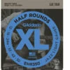 D'Addario XL Half Round Electric Guitar Strings - StewMac