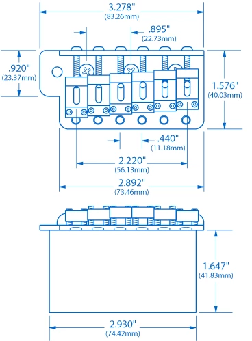 Gotoh Traditional Tremolo for Strat - StewMac Gotoh Traditional Tremolo For Strat - StewMac -US Tool Sales Shop 1264 1spec