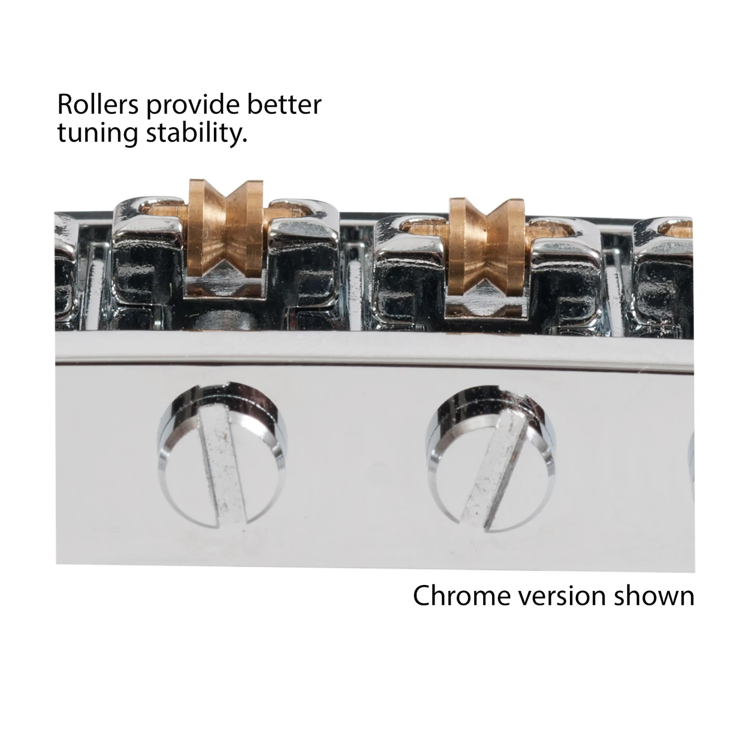 Golden Age Roller Bridge - StewMac Golden Age Roller Bridge - StewMac -US Tool Sales Shop 1275 5 closeup