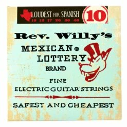 Dunlop Reverend Willy's Electric Guitar Strings - StewMac 3 Dunlop Reverend Willy's Electric Guitar Strings - StewMac -US Tool Sales Shop 1346 4 2000