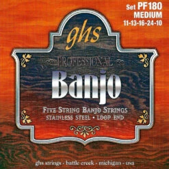 GHS Professional Five String Banjo Strings - StewMac 1 GHS Professional Five String Banjo Strings - StewMac -US Tool Sales Shop 1498 2 1000px