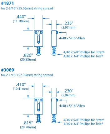 String Saver Saddles - StewMac String Saver Saddles - StewMac -US Tool Sales Shop 1871 1spec