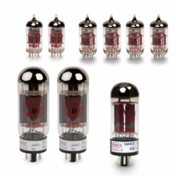 Fender Pro Reverb (Black Panel) Tube Set With Matched Power Tubes - StewMac