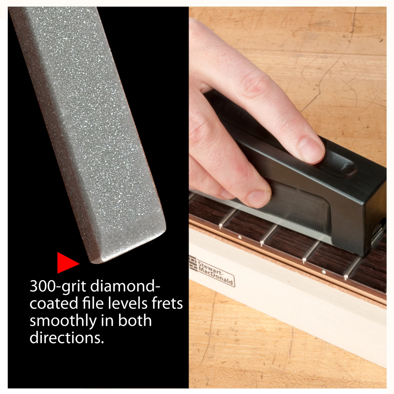 Snapfile Leveling System - StewMac Snapfile Leveling System - StewMac -US Tool Sales Shop 2251 3 in use
