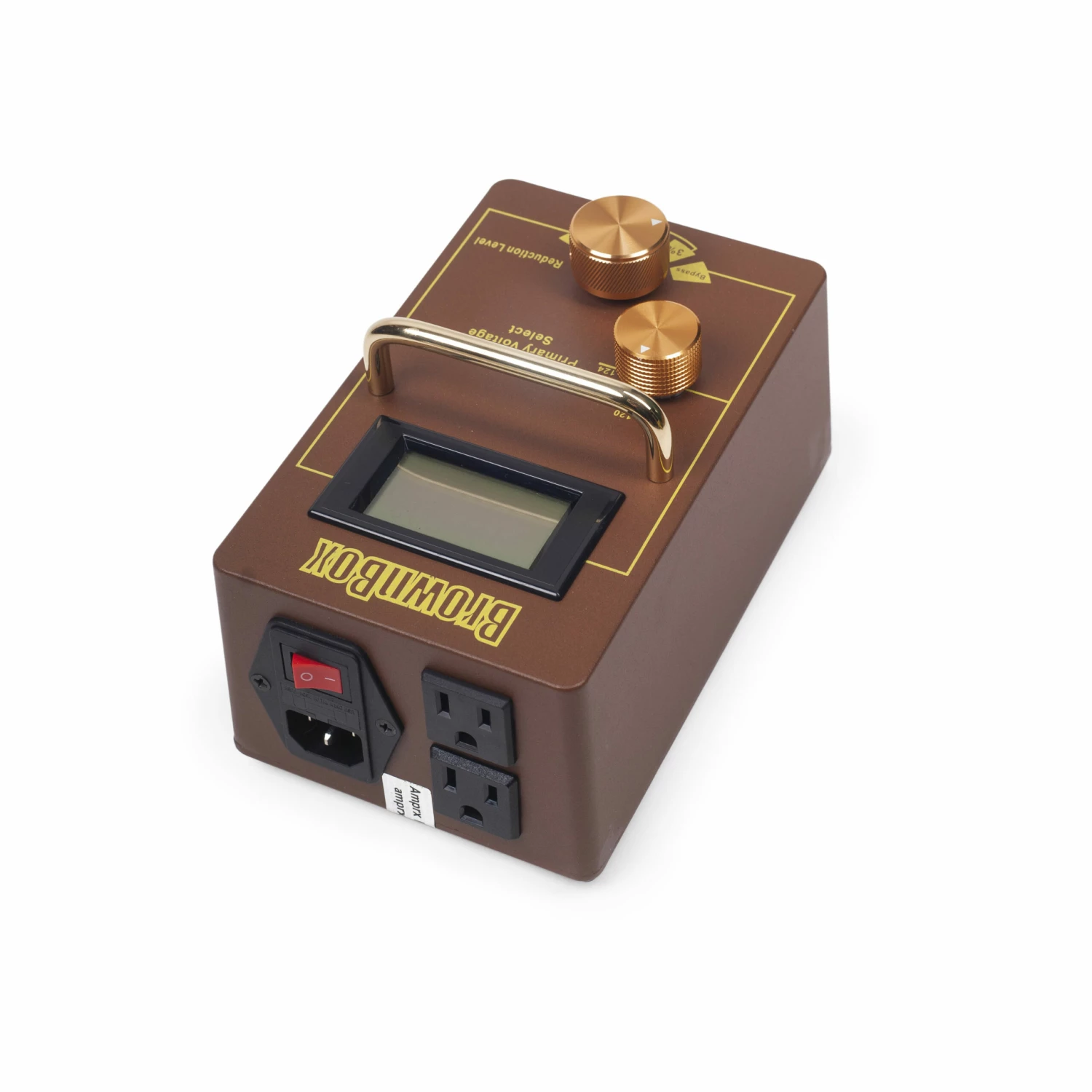 AmpRx BrownBox Input Voltage Attenuator - StewMac AmpRx BrownBox Input Voltage Attenuator - StewMac -US Tool Sales Shop 2840 2 sideangle 3000 scaled