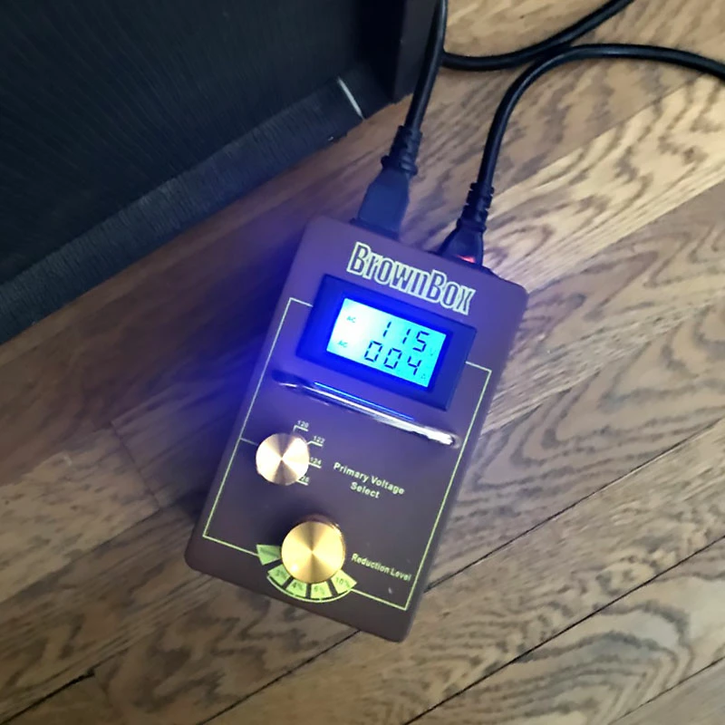 AmpRx BrownBox Input Voltage Attenuator - StewMac AmpRx BrownBox Input Voltage Attenuator - StewMac -US Tool Sales Shop 2840 3 800