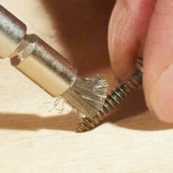 Guitar Tech Screwdriver Set Replacement Parts - StewMac -US Tool Sales Shop 3011 3 brush inuse