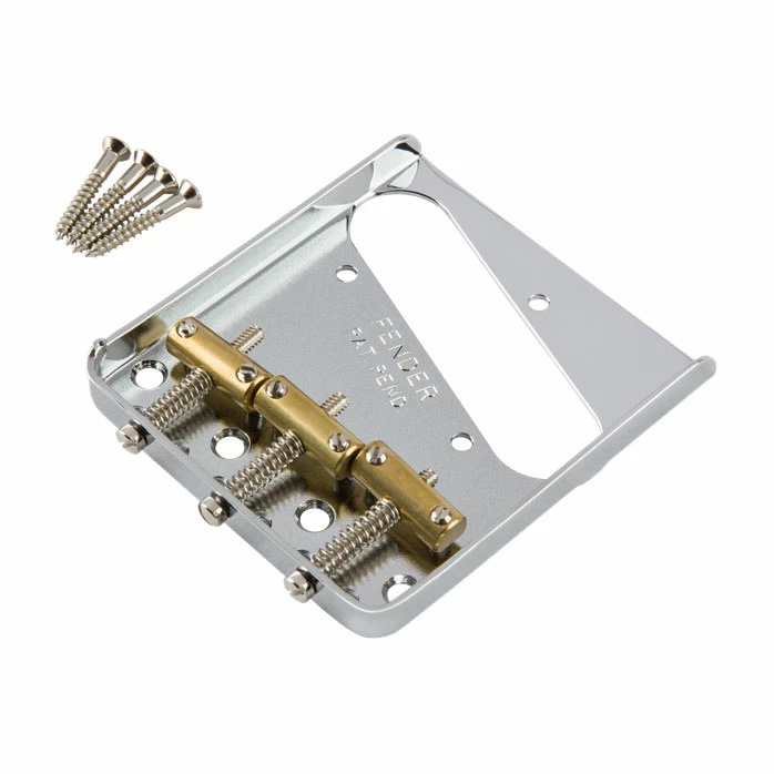 Fender 3-Saddle American Vintage Telecaster Bridge with Brass Saddles - StewMac Fender 3-Saddle American Vintage Telecaster Bridge With Brass Saddles - StewMac -US Tool Sales Shop 3228 2 700