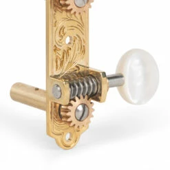 Waverly 3-On-Plate Guitar Tuners With Mother Of Pearl Knobs For Slotted Pegheads - StewMac -US Tool Sales Shop 3523 br detail 1500