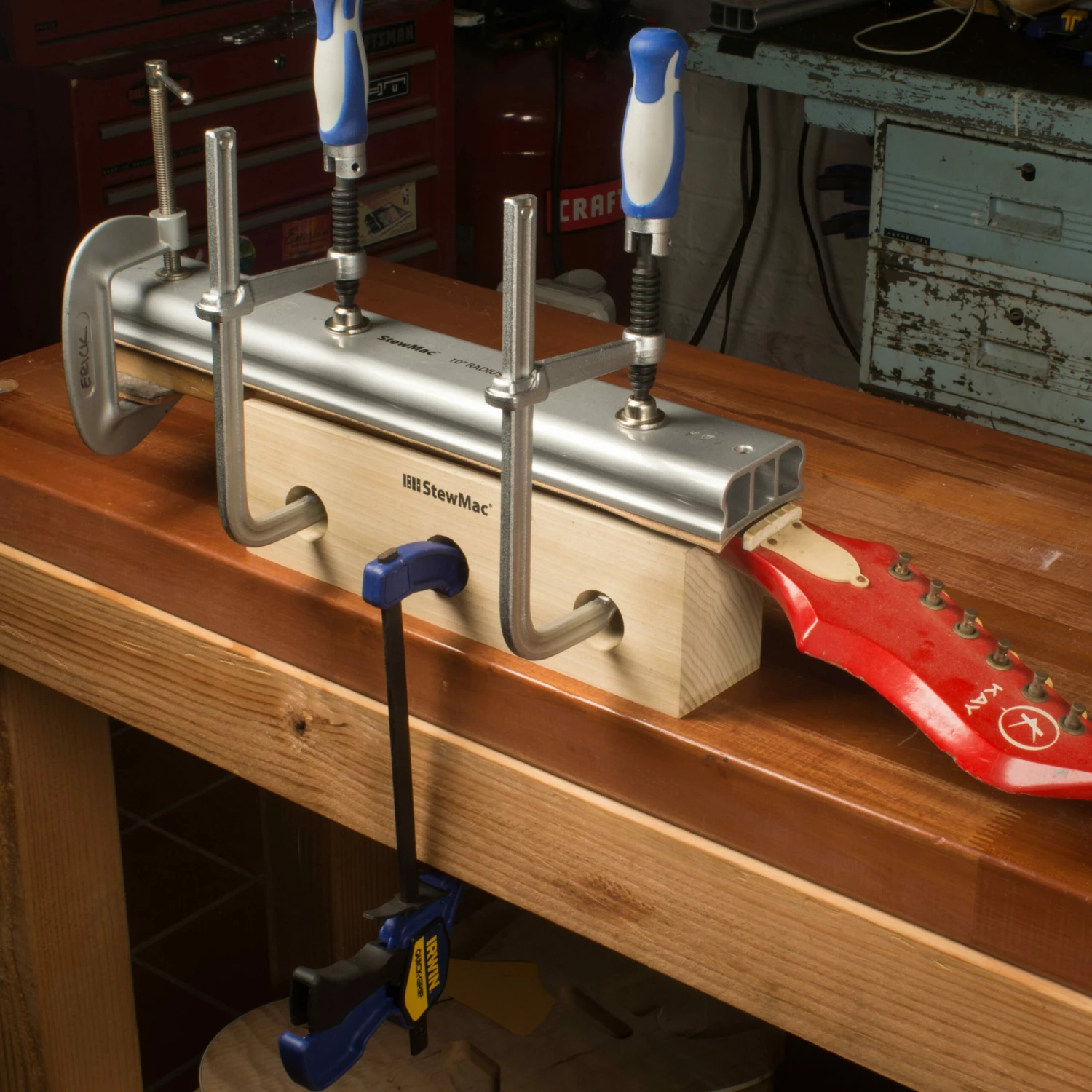 Tall Neck Support Caul - StewMac Tall Neck Support Caul - StewMac -US Tool Sales Shop 4482 4 double clamped 3000px scaled