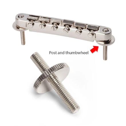 Posts/Thumbwheels for ABR-1 Tune-o-matic Bridges - StewMac Posts/Thumbwheels For ABR-1 Tune-o-matic Bridges - StewMac -US Tool Sales Shop 4570 2 location 440