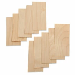 Maple Acoustic Guitar Neck Shims - Set Of 10 - StewMac
