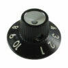 Skirted Amp Knob, Black - StewMac