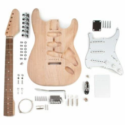S-Style Electric Guitar Kit - StewMac -US Tool Sales Shop 5281 2 parts spread on white 3000