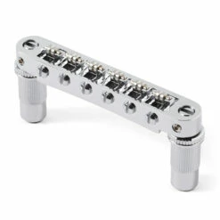 TonePros TPFR Tune-o-matic Bridge With Roller Saddles - StewMac
