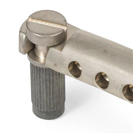 Gotoh Aluminum Stop Tailpiece - StewMac Gotoh Aluminum Stop Tailpiece - StewMac -US Tool Sales Shop 5850 3 relic close