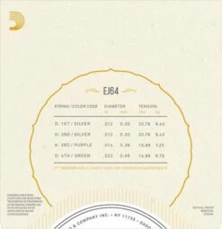 D'Addario 4-String Dulcimer Strings - StewMac -US Tool Sales Shop daddario 4 string dulcimer strings 51494