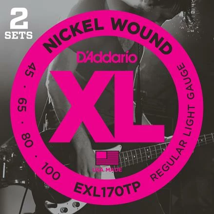 D'Addario Nickel Wound Bass Strings 2-Pack - StewMac D'Addario Nickel Wound Bass Strings 2-Pack - StewMac -US Tool Sales Shop daddario nickel wound bass strings 2 pack 50659