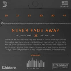 D'Addario XT 80/20 Bronze Wound Acoustic Guitar Strings - StewMac 1 D'Addario XT 80/20 Bronze Wound Acoustic Guitar Strings - StewMac -US Tool Sales Shop daddario xt 80 20 bronze wound acoustic guitar strings 72393