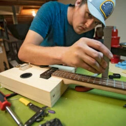 Cigar Box Guitar Kit - StewMac -US Tool Sales Shop m007232 4 cigar box build grant 25003