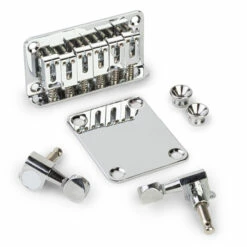 Offset Hardtail Electric Guitar Kit - StewMac -US Tool Sales Shop m008117 4 metal detail on white so
