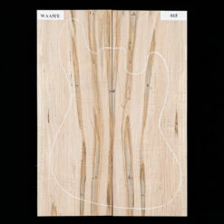 Flame Ambrosia Maple Carved Top For Electric - 015 - StewMac