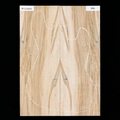 Flame Ambrosia Maple Carved Top For Electric - 016 - StewMac