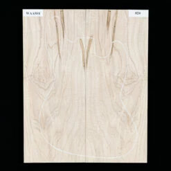 Flame Ambrosia Maple Carved Top For Electric - 024 - StewMac