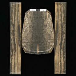 Crelicam Ebony Back + Side Set - 203 - StewMac