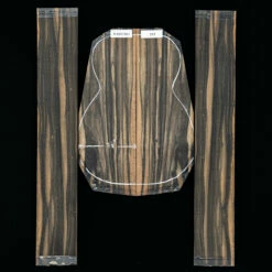 Crelicam Ebony Back + Side Set - 213 - StewMac