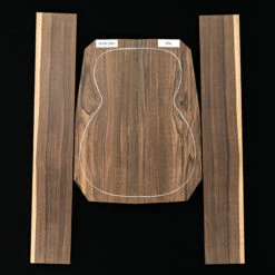 Malaysian Blackwood Back + Side Set - 056 - StewMac