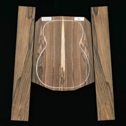 Malaysian Blackwood Back + Side Set - 062 - StewMac