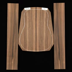 Malaysian Blackwood Back + Side Set - 091 - StewMac